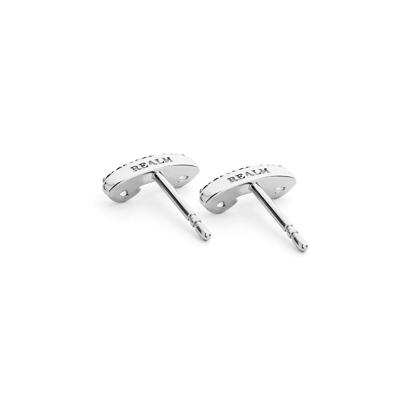 silver stud earrings