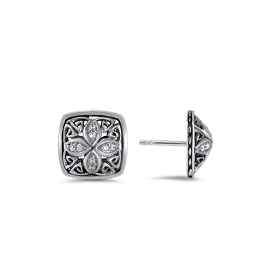 CZ stud earrings