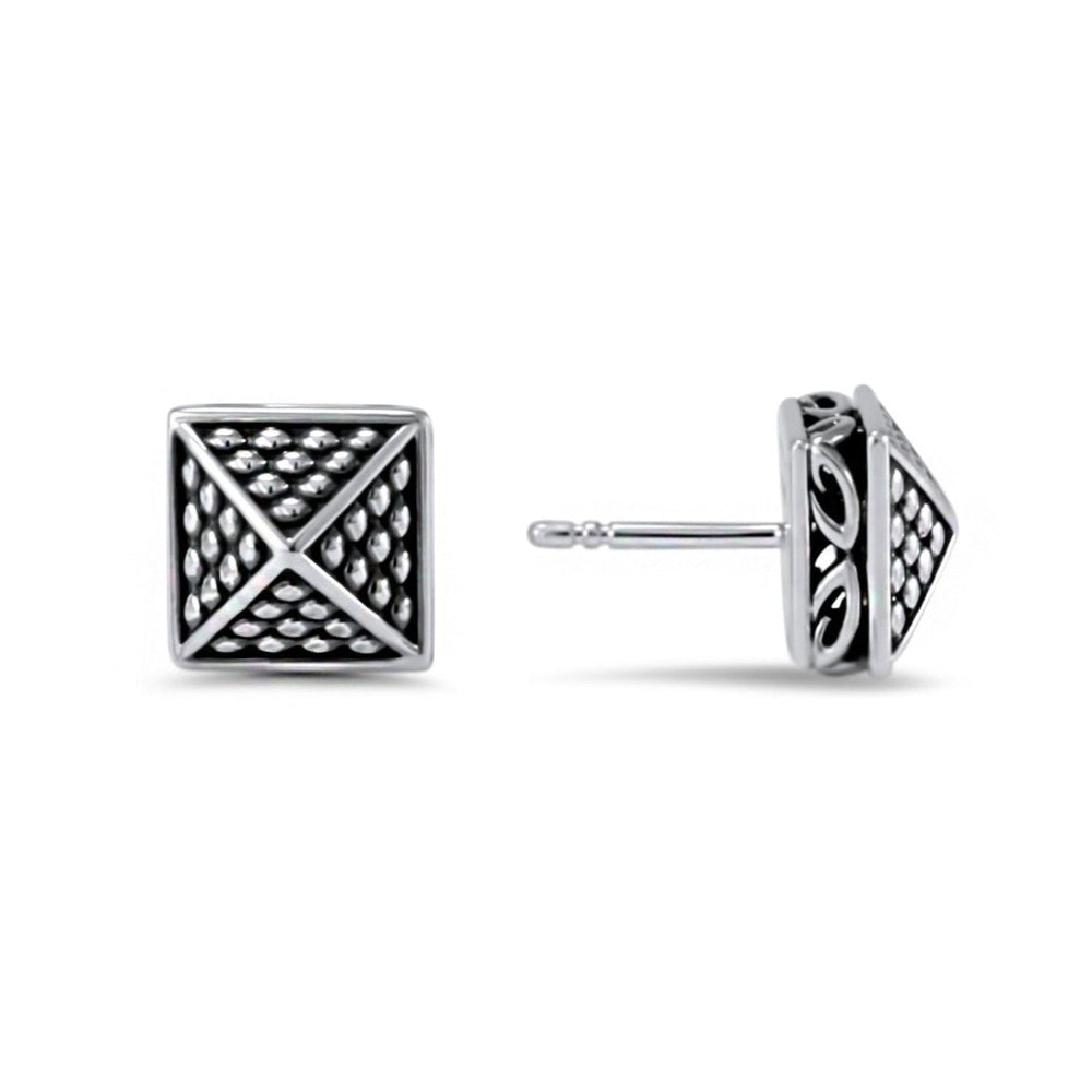 sterling silver stud earrings