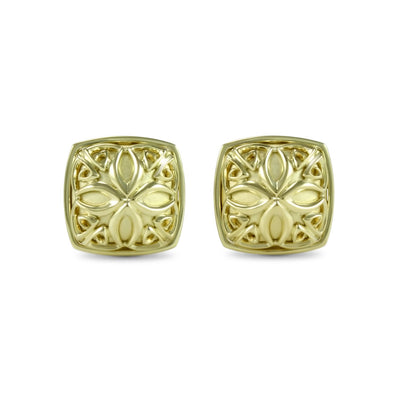 18k gold earrings