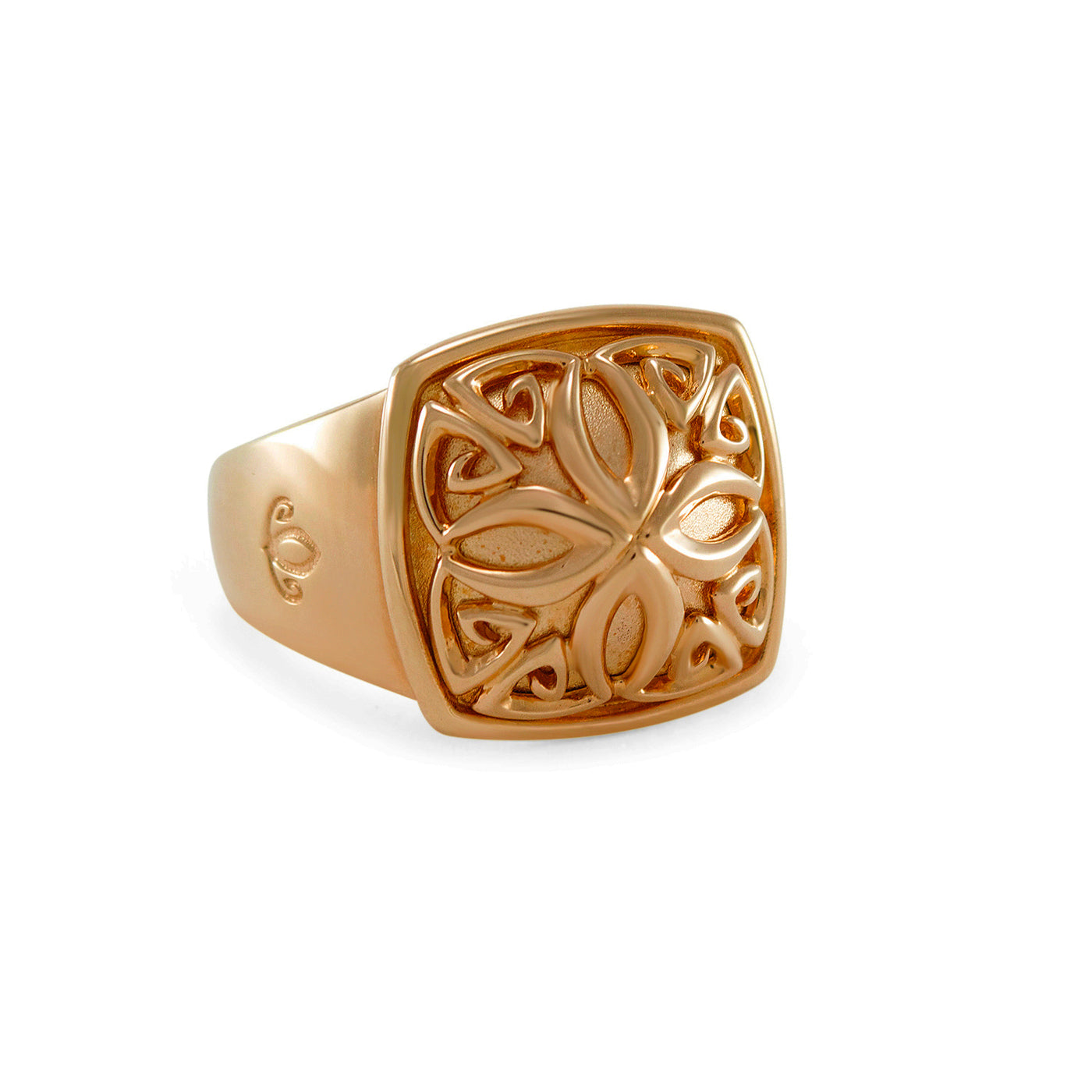 rose gold statement ring