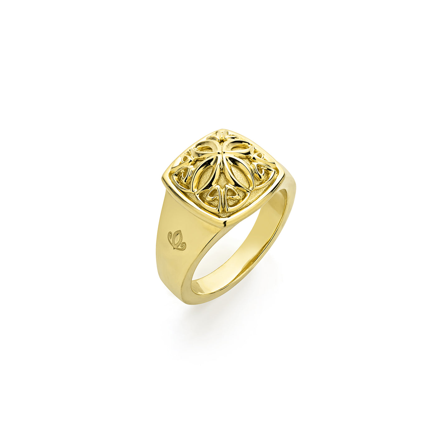 gold statement ring