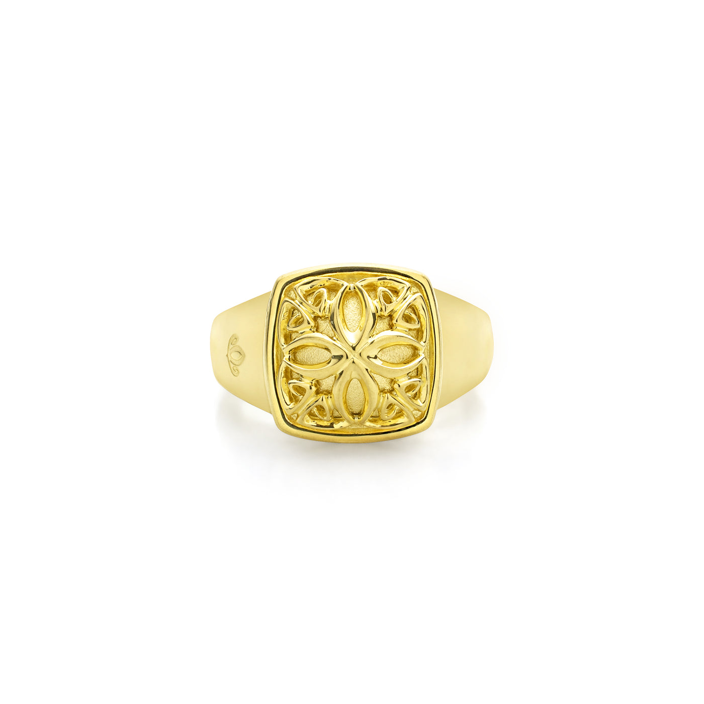 gold statement ring