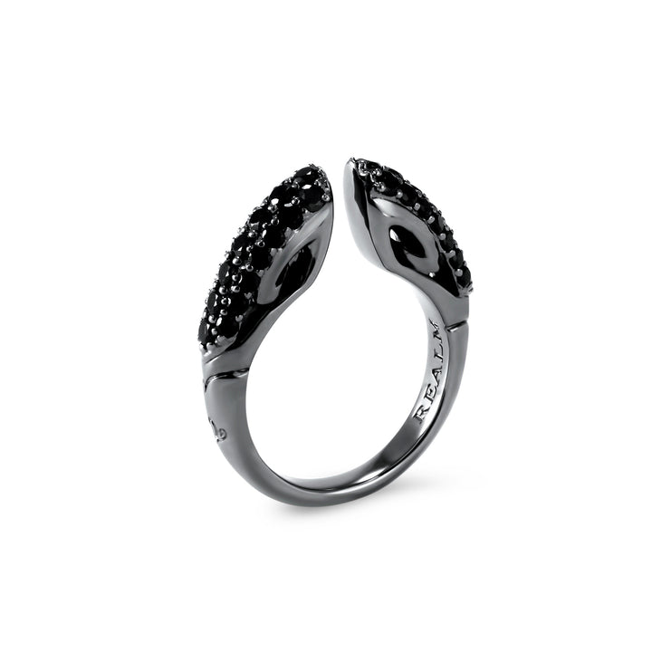 black stack ring