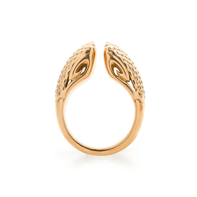 rose gold stack ring