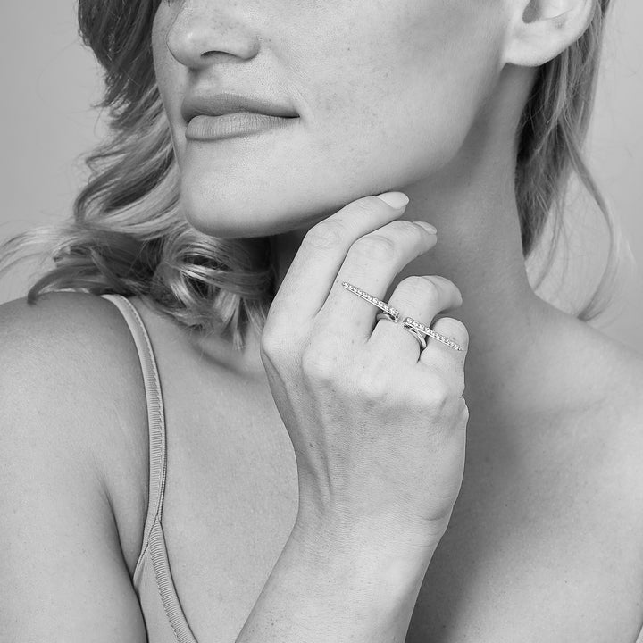 gold stacking ring
