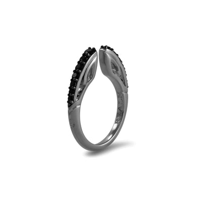 black stacking ring