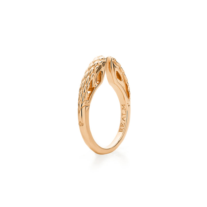rose gold stacking rings