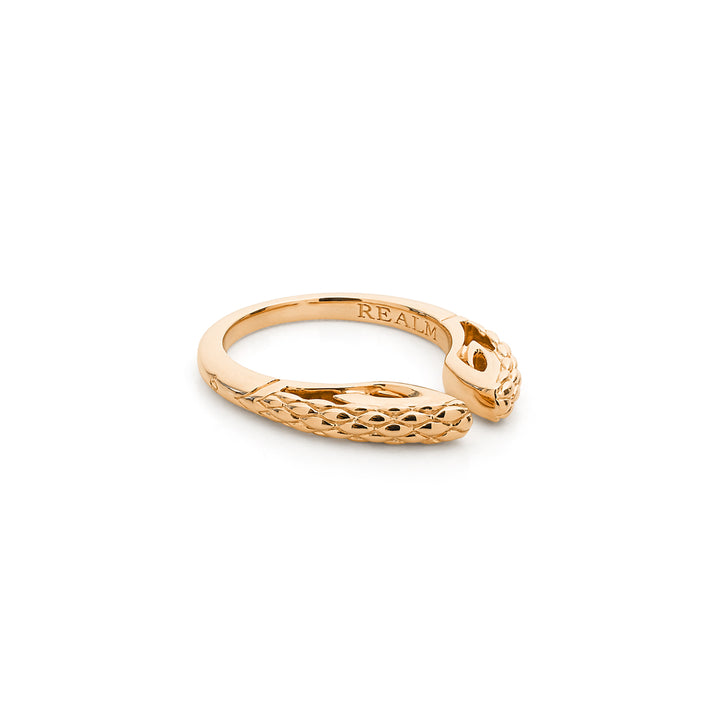 rose gold vermeil stacking ring