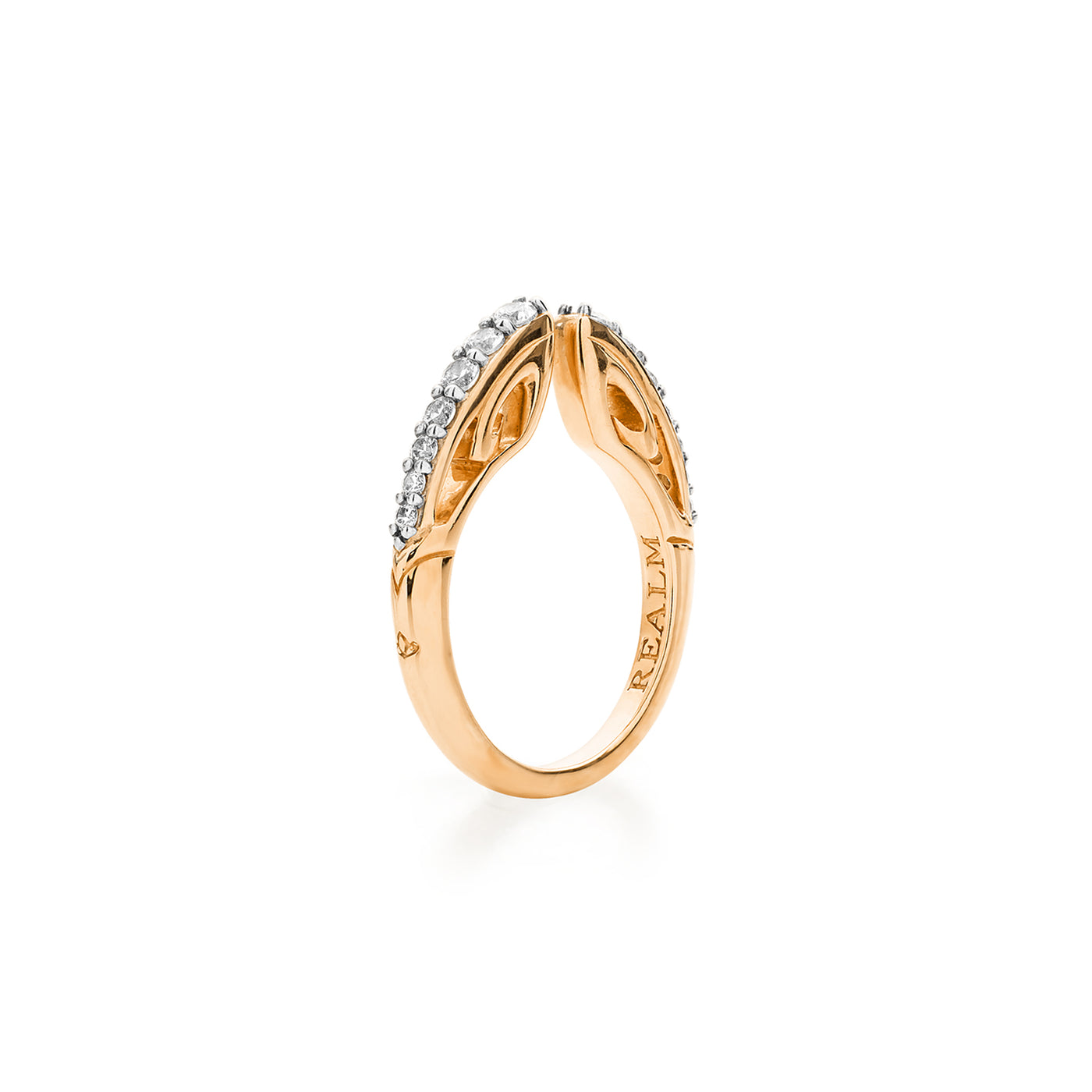 rose gold stacking ring