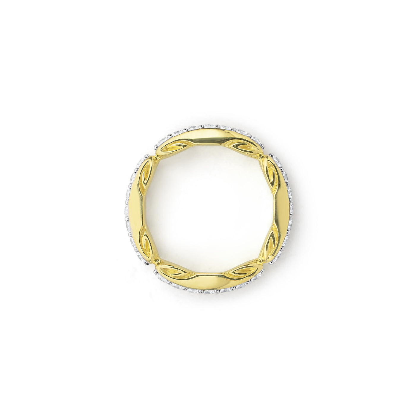 pave stacking ring