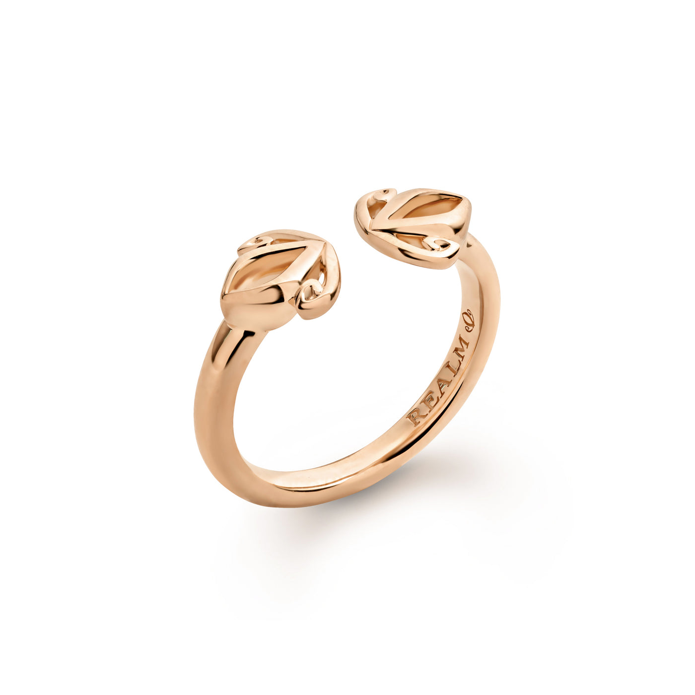 rose gold stacking ring