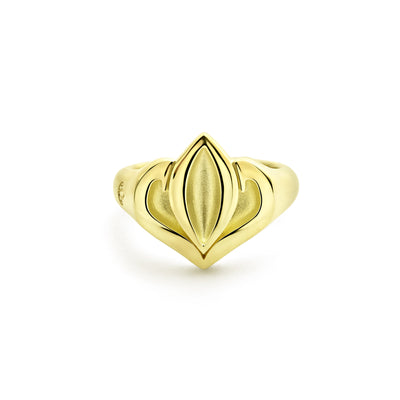 gold statement ring