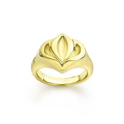 gold cocktail ring