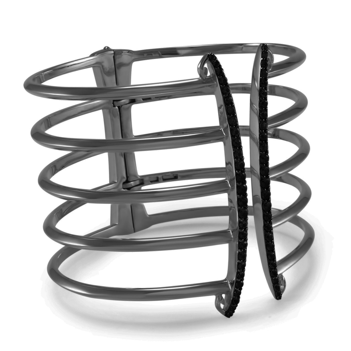 black cuff bracelet