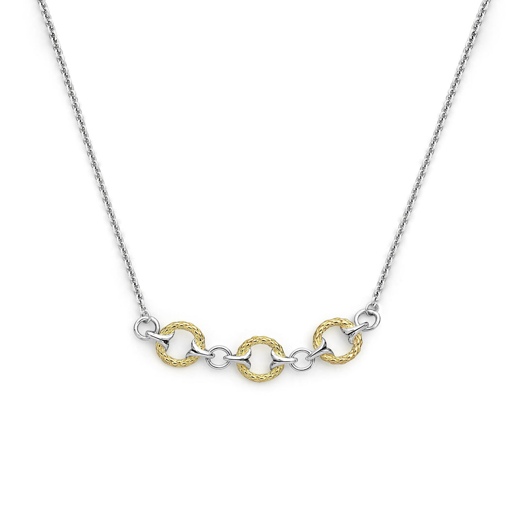two tone necklace