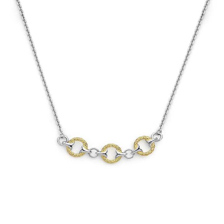two tone necklace