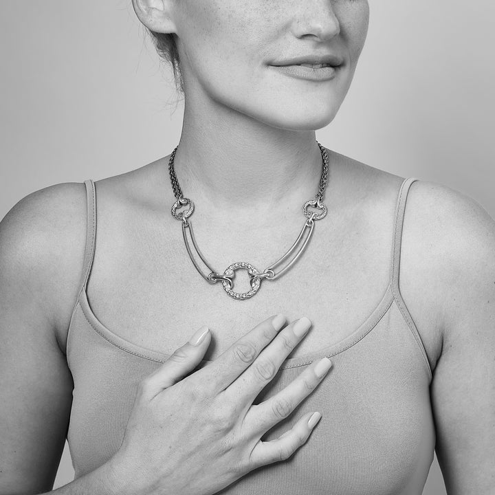 Sterling silver chain necklace