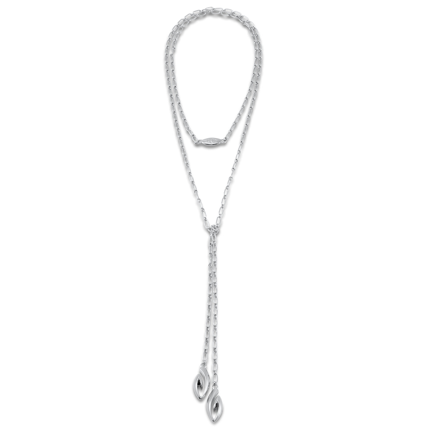 sterling silver lariat necklace