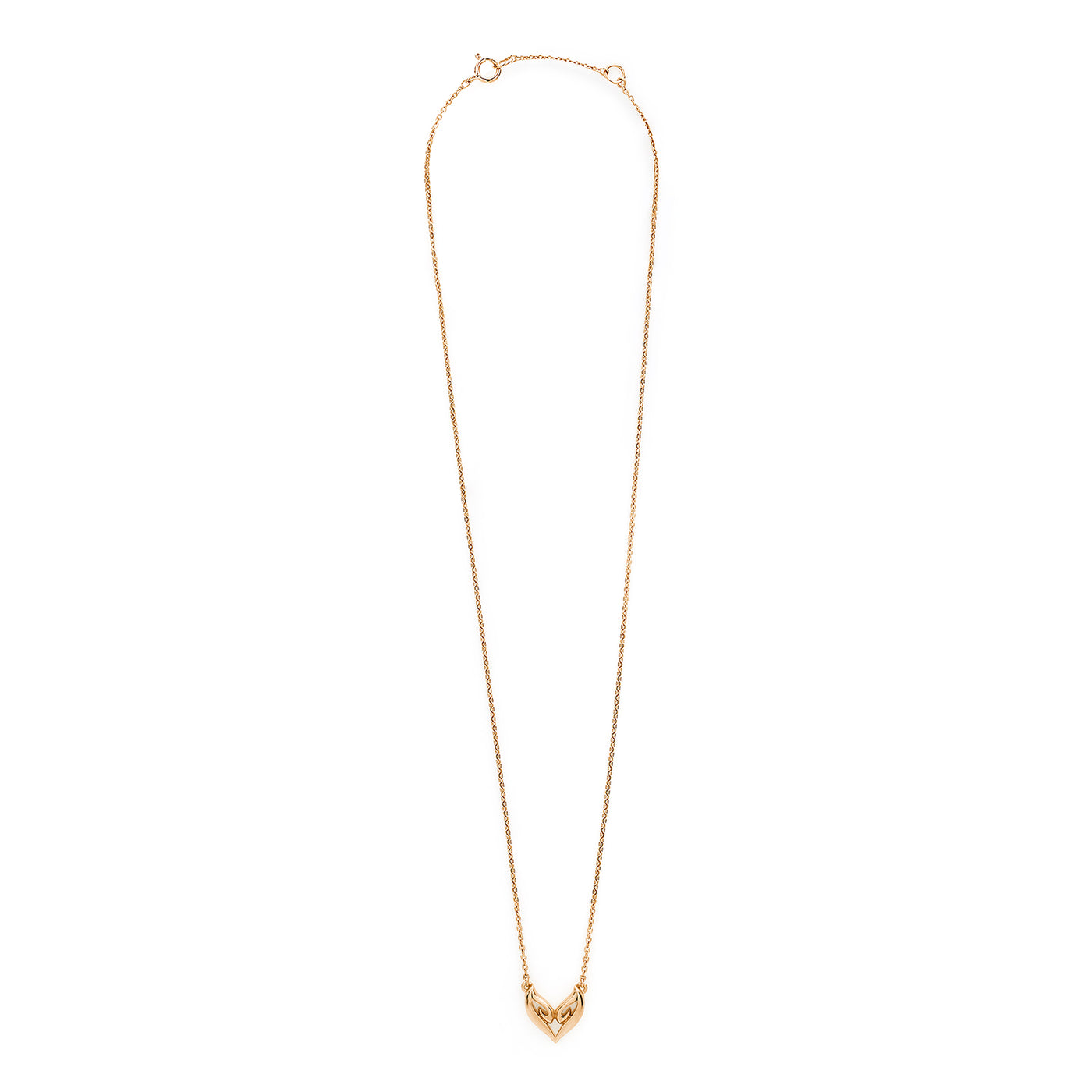 V Pendant - 18K Rose Gold Vermeil