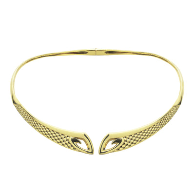 gold collar necklace
