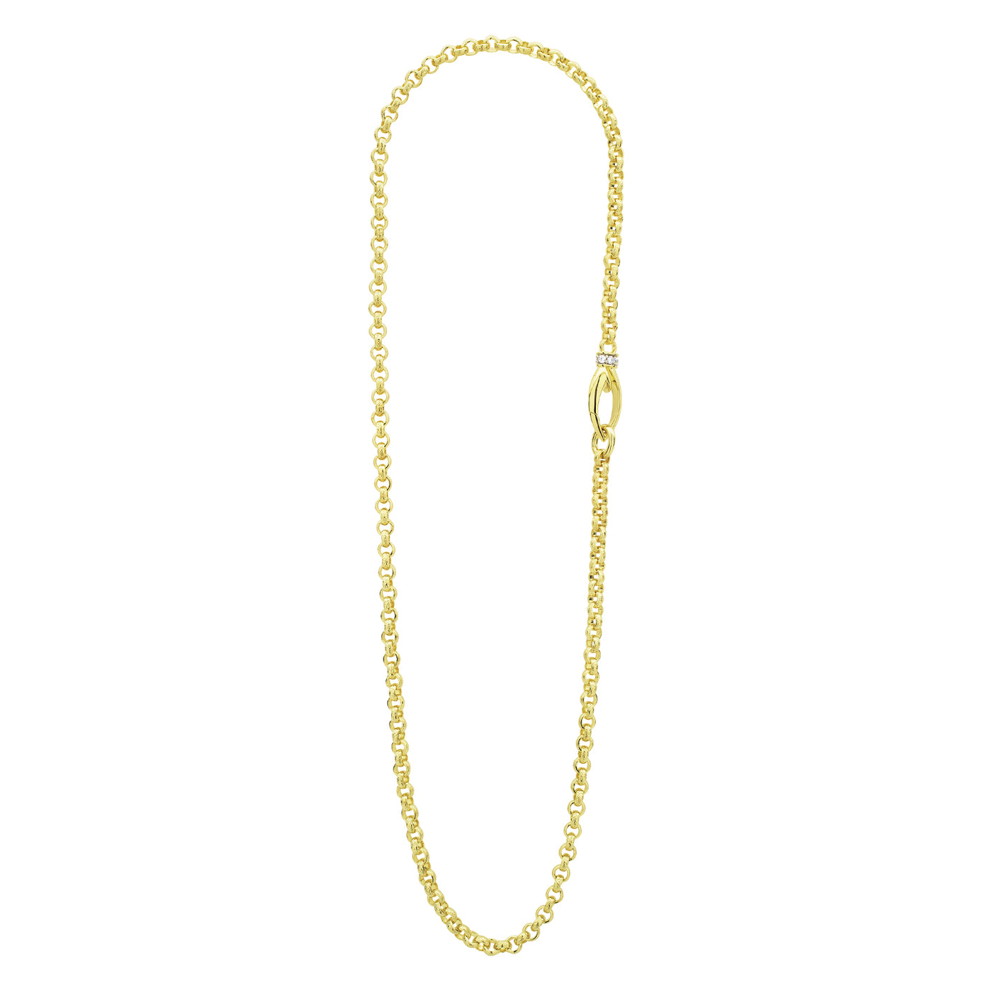 gold vermail chain necklace