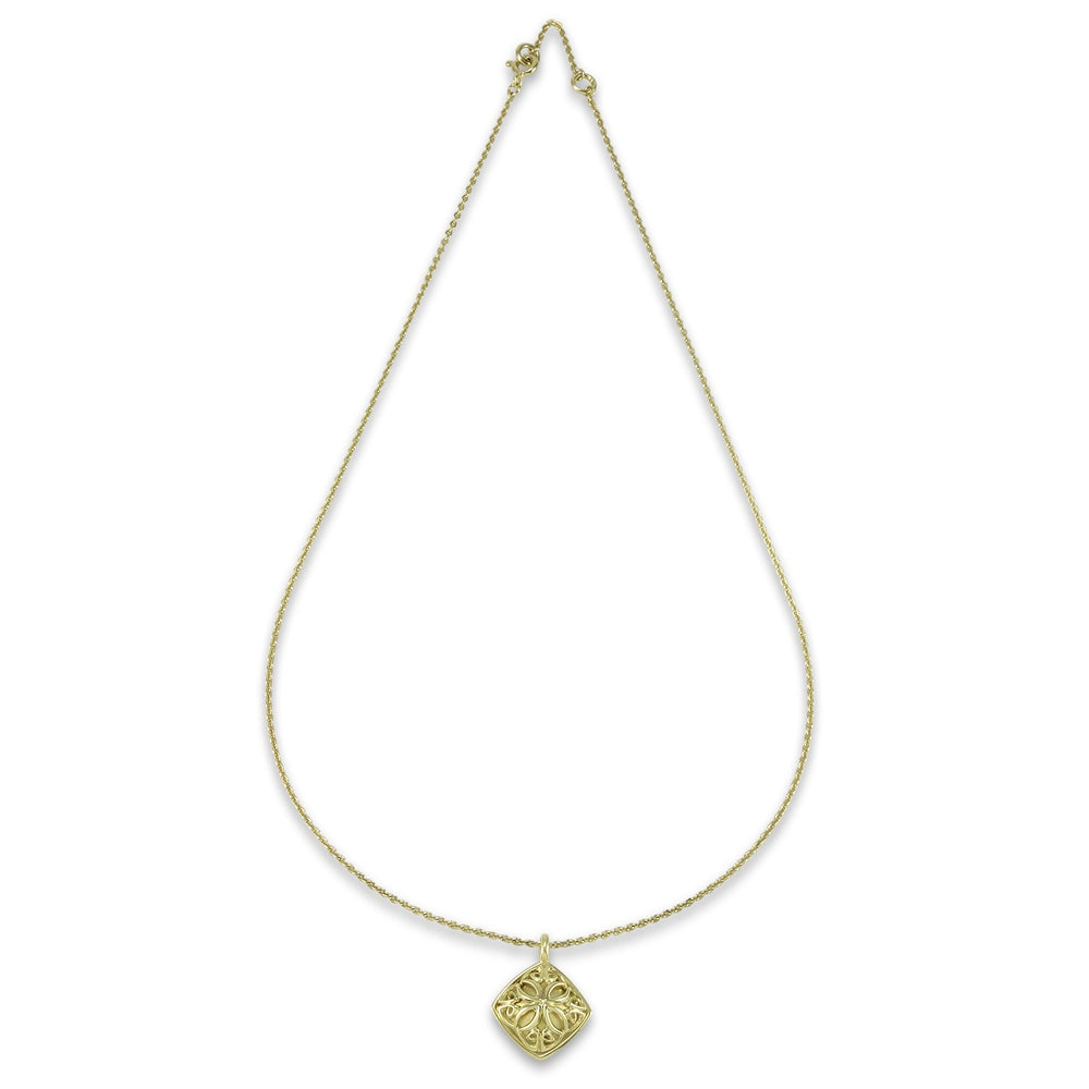 gold vermeil pendant