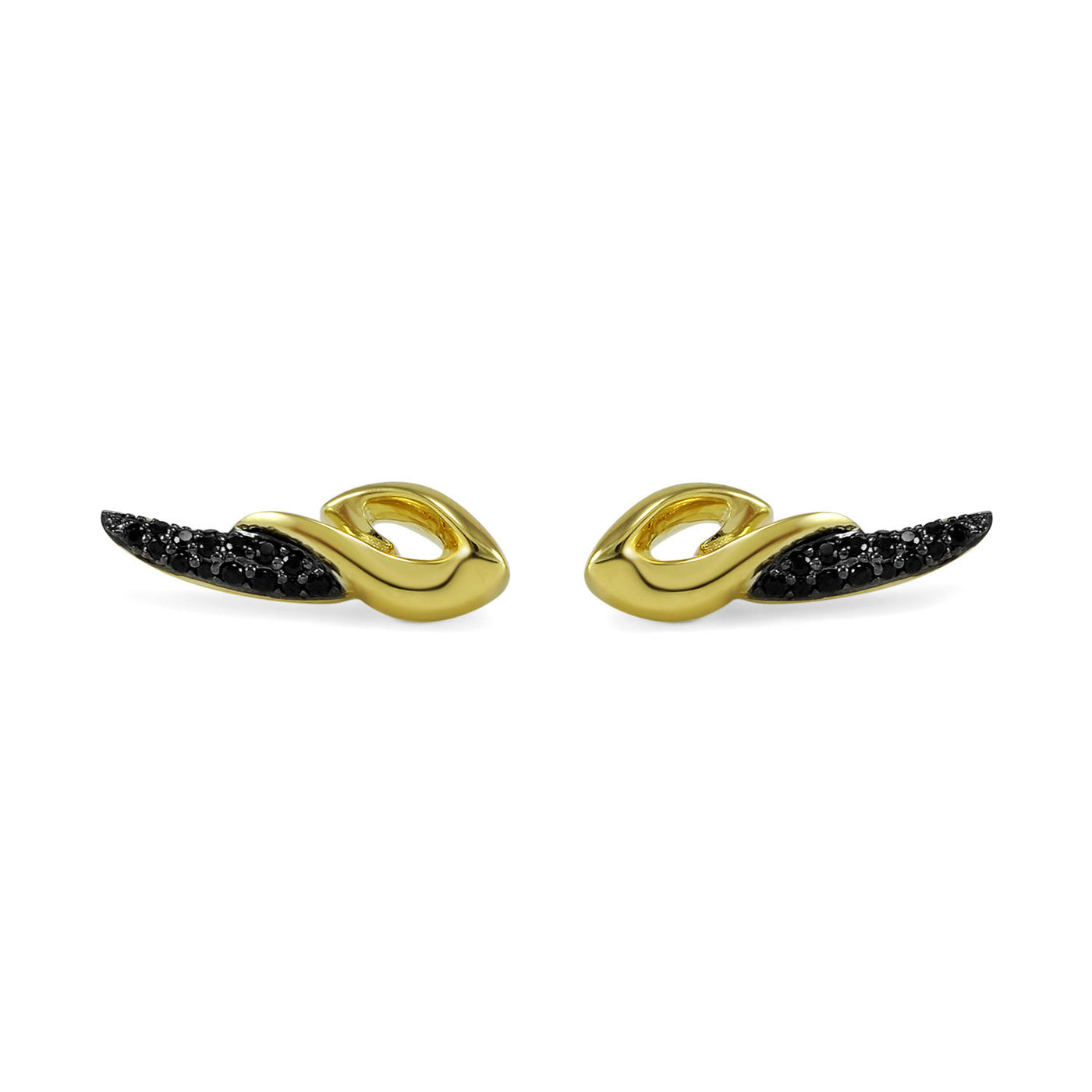 18k gold earring