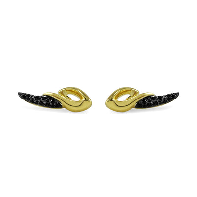 18k gold earring