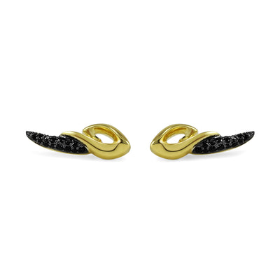 18k gold earring