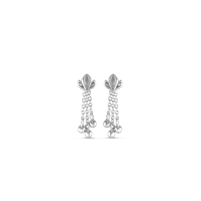 sterling silver tassel earring