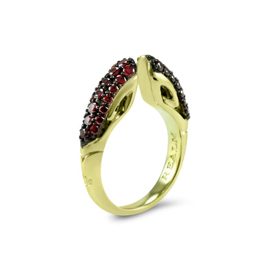 gold vermeil stacking ring
