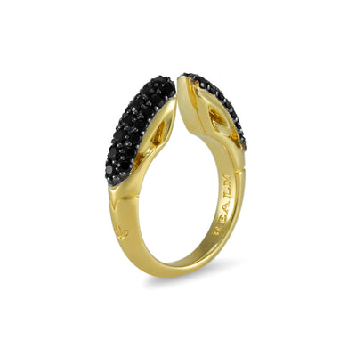 18k gold stacking ring