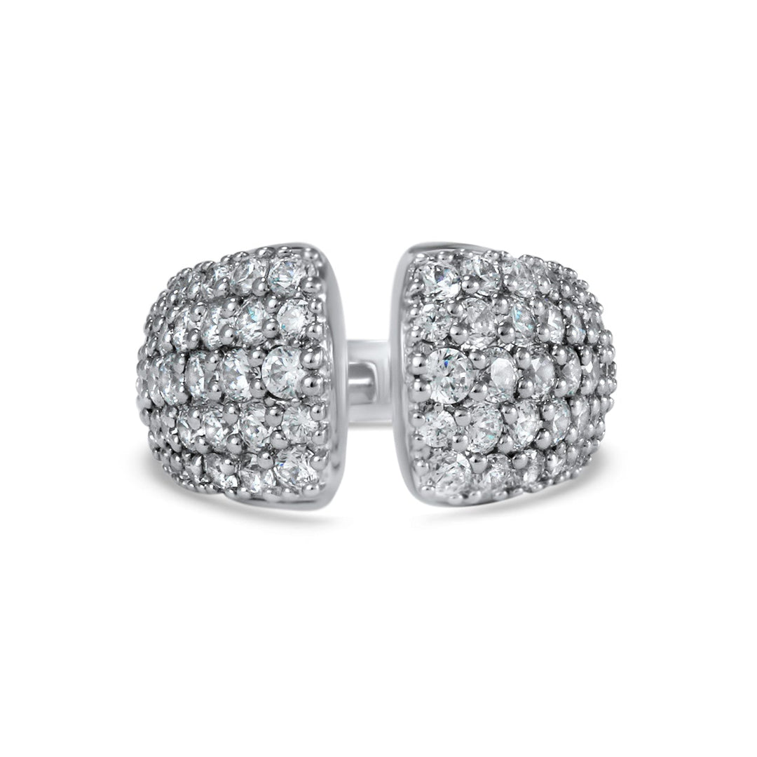 Scvle Ring Sterling Silver Pavé Ring | Affordable CZ Ring – REALM