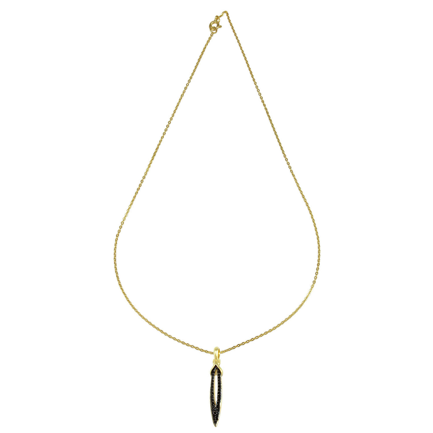 18k gold vermeil pendant