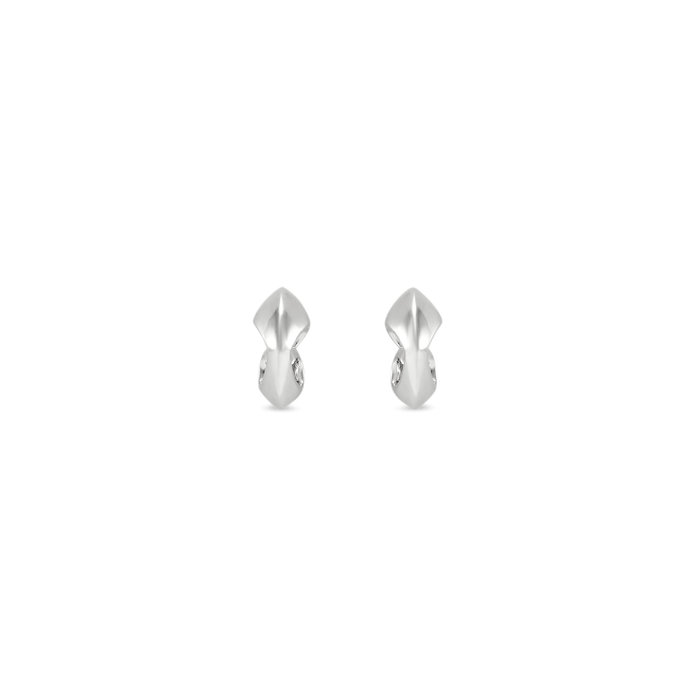 sterling silver heart earrings