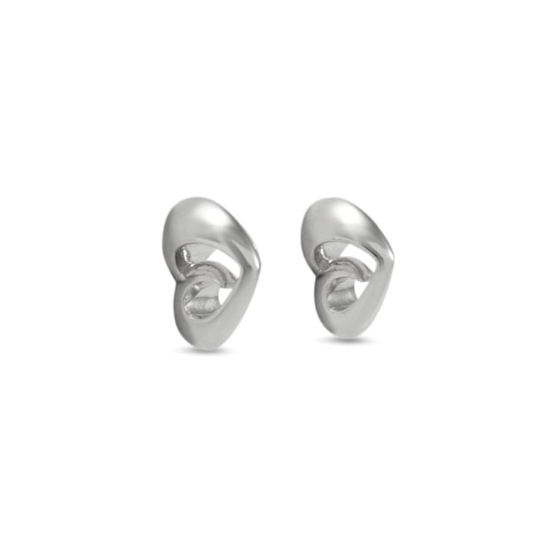 sterling silver stud earrings