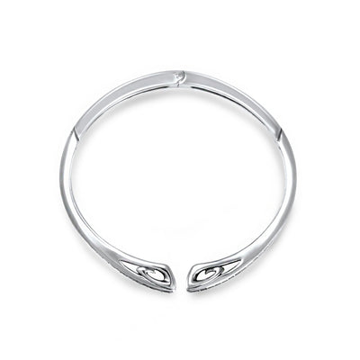 silver cuff bracelet