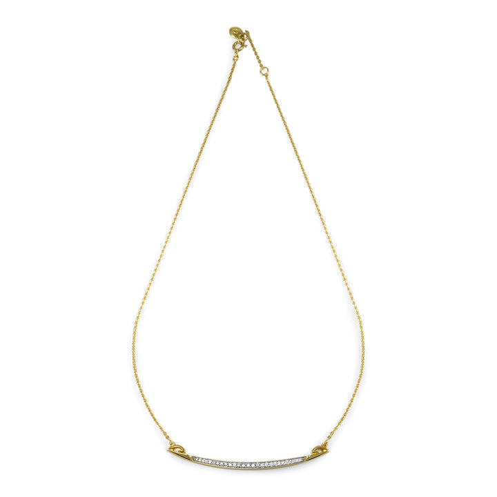 gold vermeil necklace