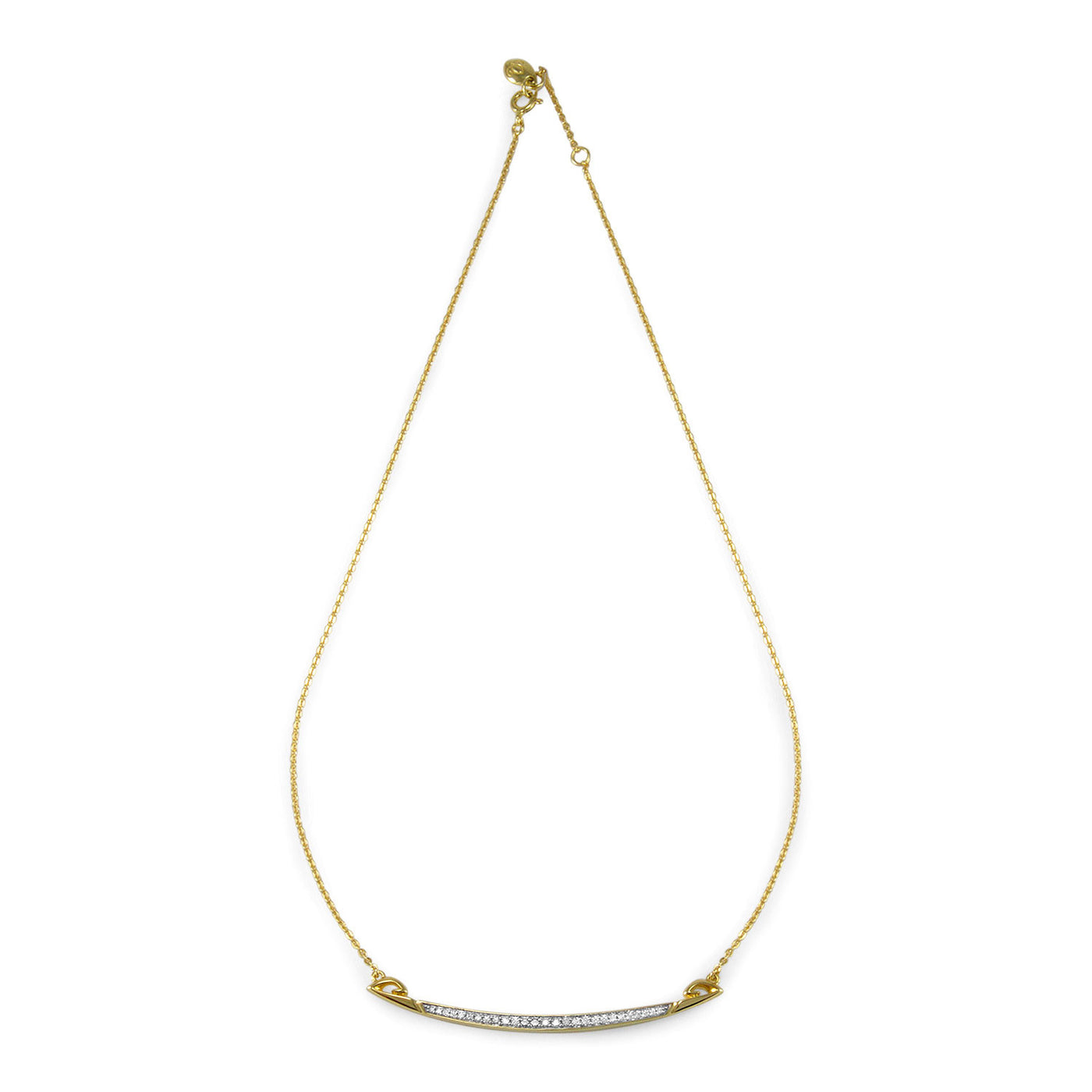 gold vermeil necklace