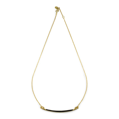 delicate gold necklace
