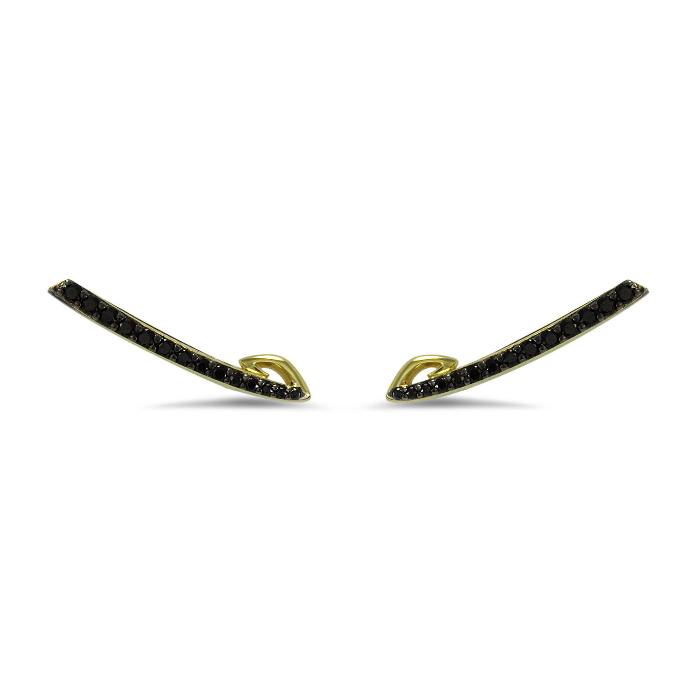 gold earrings