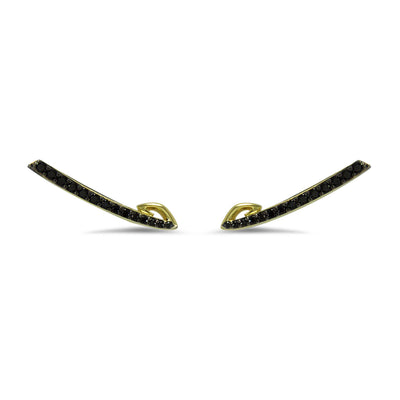 gold earrings