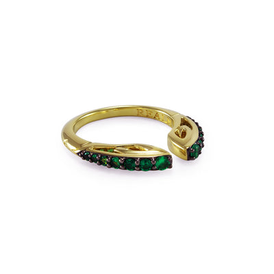 green stacking ring