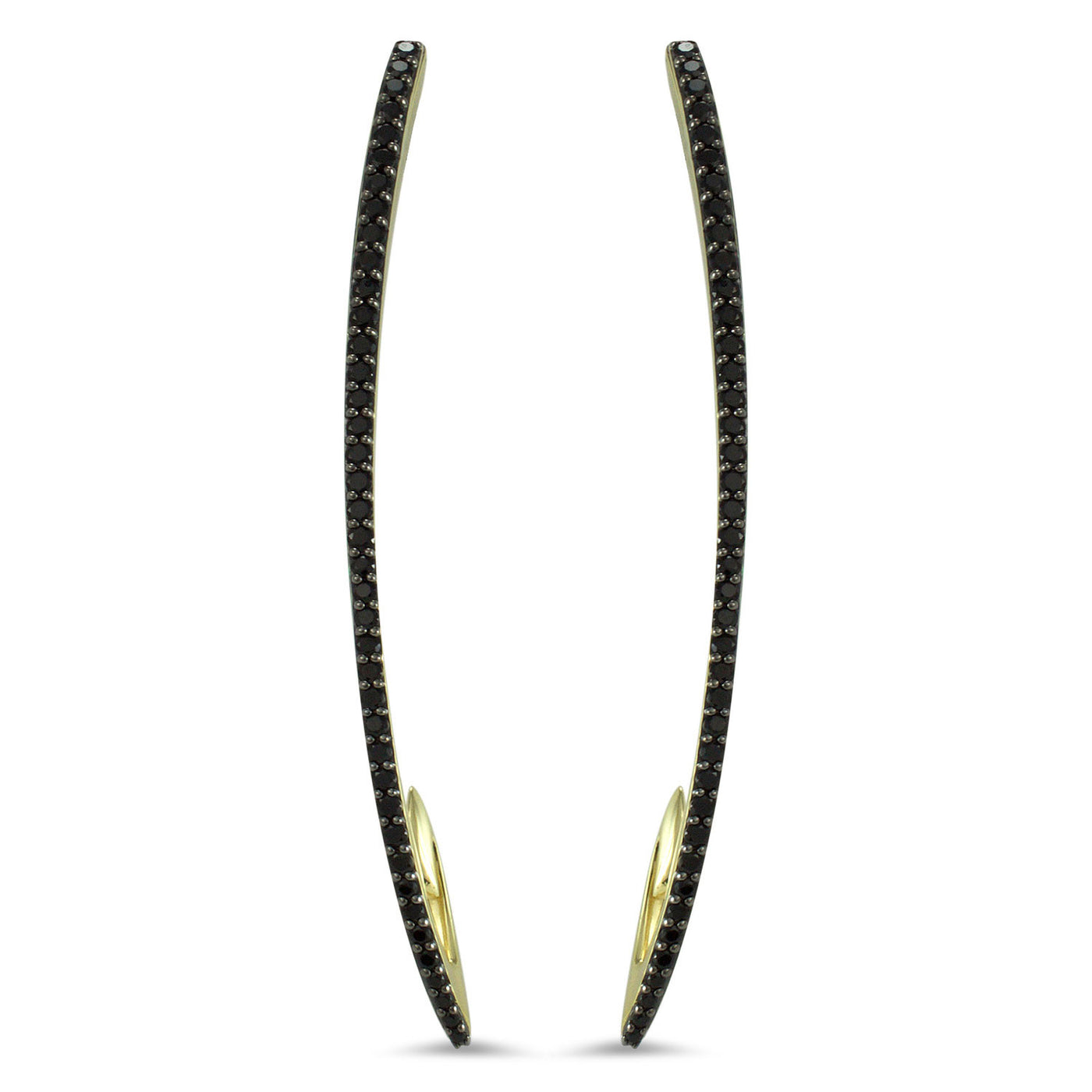 pave drop earrings