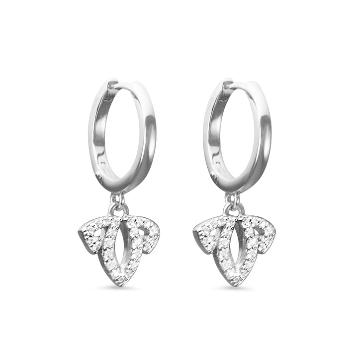 sterling silver hoop earring