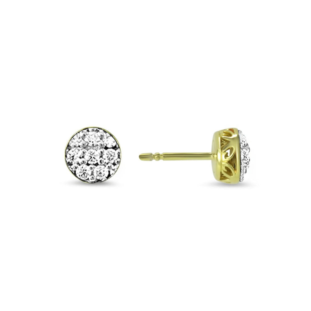 CZ stud earring