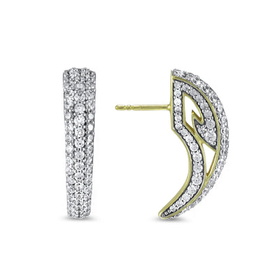 pave earring