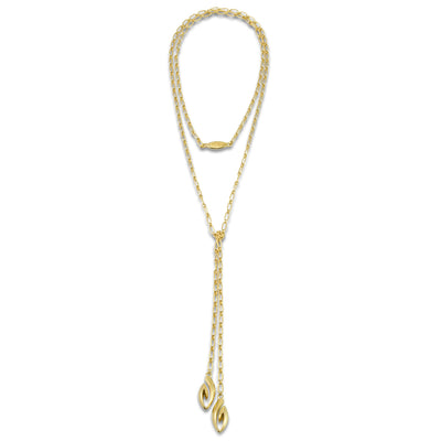 gold lariat chain