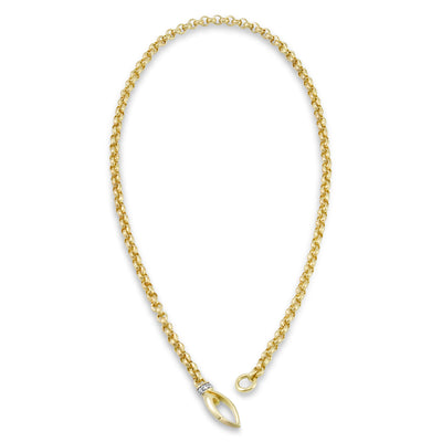 gold vermeil necklace